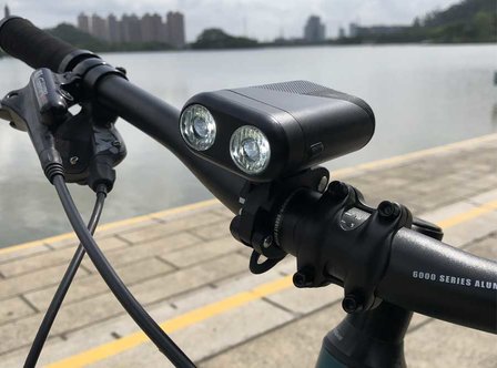 Dubbele optische lens Fietsverlichting LED