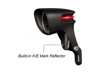 E-bike Led verlichting ingebouwde reflector